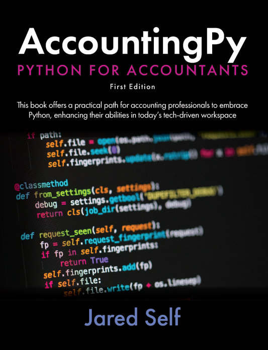 AccountingPy - Python For Accountants (The Book)